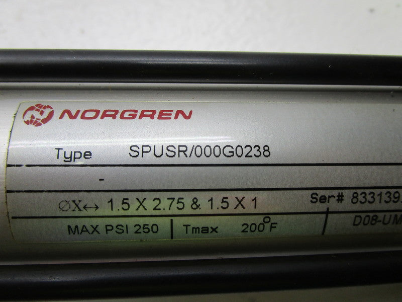 NORGREN SPUSR/000G0238 PNEUMATIC CYLINDER  NSNP