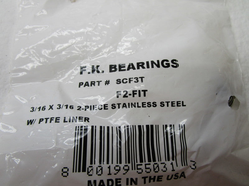 F.K. BEARINGS SCF3T F2 FIT  NSMP