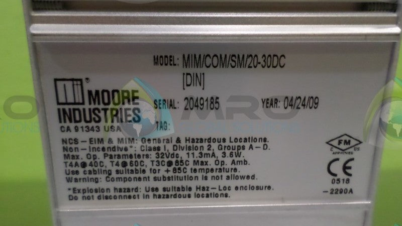 NCS MIM/COM/SM/20-30DC NSNP