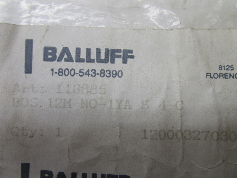 BALLUFF BOS12M-NO-1YA-S4-C PROXIMITY SENSOR  NSMP