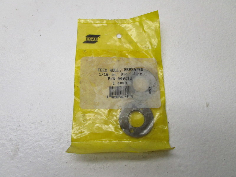 ESAB 600219 SERRATED FEED ROLL  NSMP