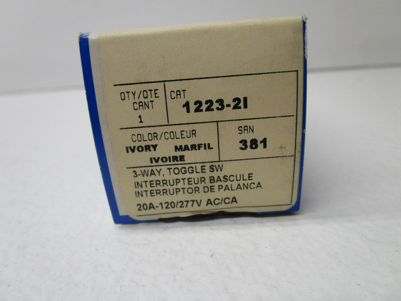 LEVITON 1223-2I TOGGLE SWITCH  NSMP