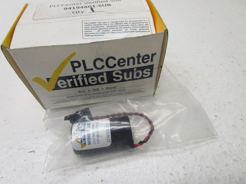PLC CENTER 94194801-SUB BATTERY  NSMP