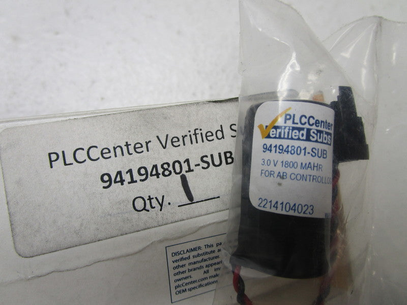 PLC CENTER 94194801-SUB BATTERY  NSMP