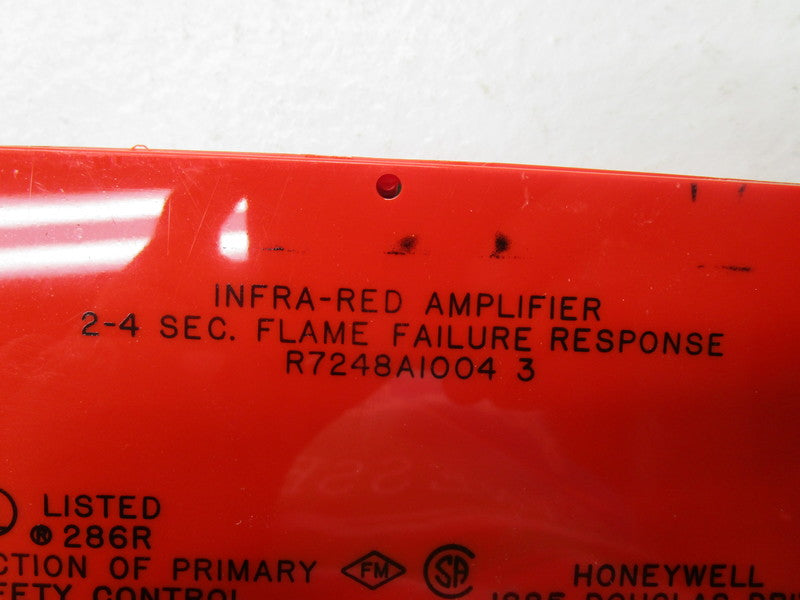 HONEYWELL R7248A10043 FLAME AMPLIFIER 2-4 SEC.  UNMP