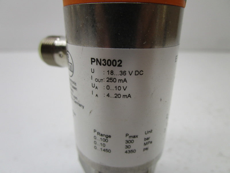 IFM EFECTOR PN3002 PRESSURE SENSOR  NSNP