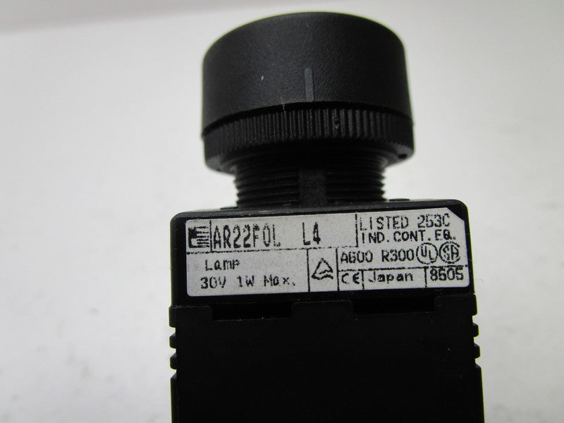 FUJI ELECTRIC AR22F0L-L4 PUSHBUTTON SWITCH  NSNP