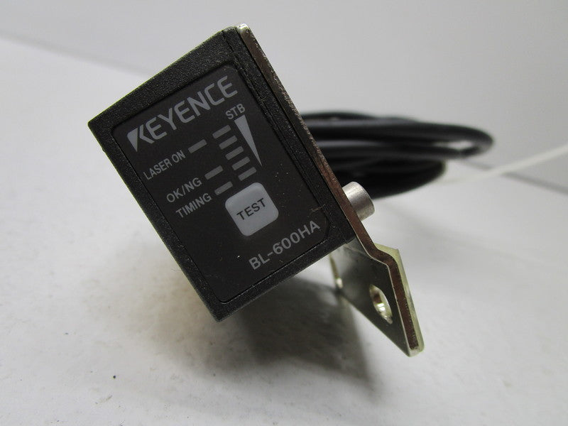 KEYENCE BL-600HA LASER BARCODE SCANNER  UNMP