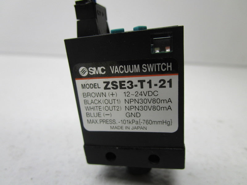 SMC ZSE3-T1-21 VACUUM SWITCH  UNMP