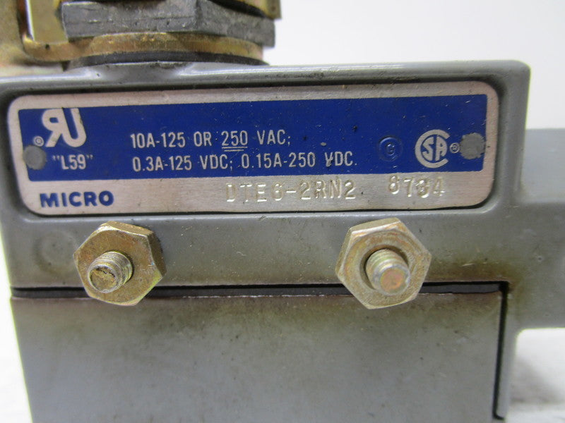 MICRO SWITCH DTE6-2RN2 (GREY)  UNMP