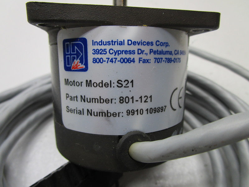 INDUSTRIAL DEVICES 801-121 MOTOR  UNMP