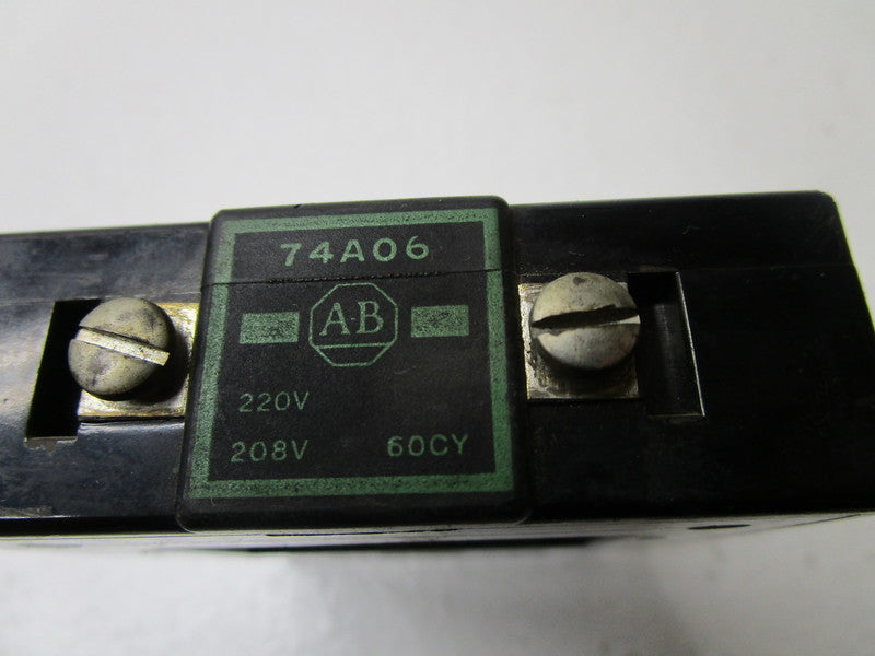 INDUSTRIAL SPARE PART 74A06 COIL 208/220V  UNMP