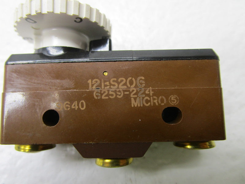 MICRO SWITCH 12BS20G LIMIT SWITCH  NSNP