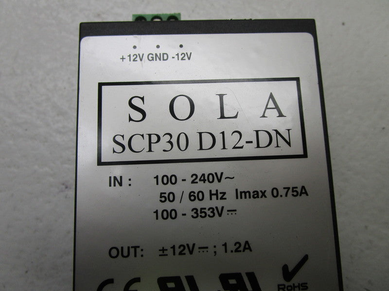 SOLA SCP30-D12-DN POWER SUPPLY  NSNP
