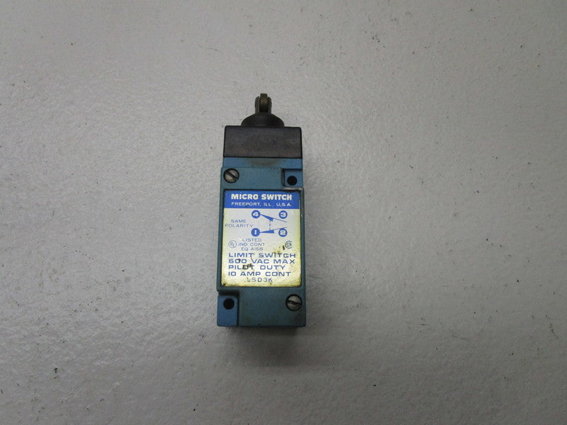 MICROSWITCH LSD3K UNMP