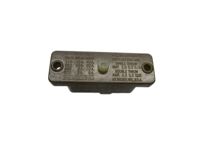 SQUARE D 9007-AO-6 LIMIT SWITCH  UNMP