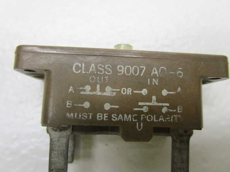 SQUARE D 9007-AO-6 LIMIT SWITCH  UNMP