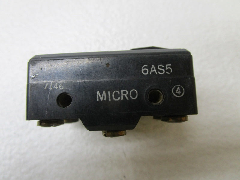 MICRO SWITCH 6AS5 LIMIT SWITCH  UNMP