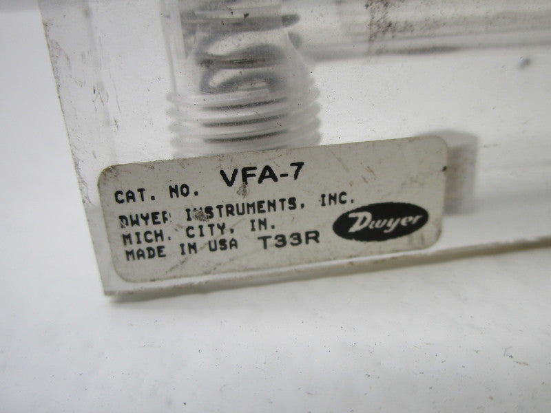 DWYER VFA-7 FLOW METER  UNMP