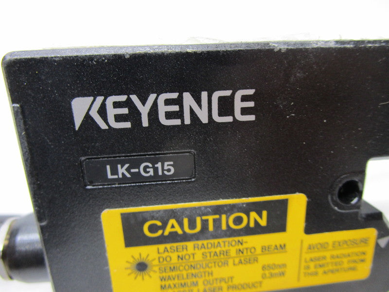 KEYENCE LK-G15 LASER SENSOR  UNMP
