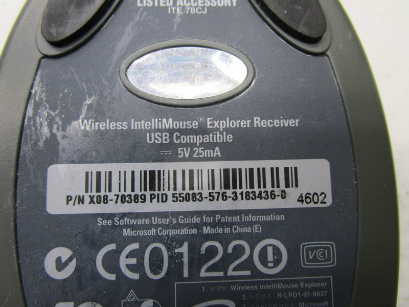 MICROSOFT X08-70389 COMPUTER MOUSE  UNMP