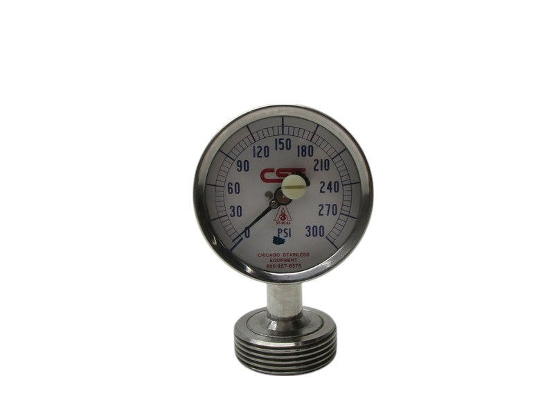 CSE 37-01A1 PRESSURE GAUGE 0-300PSI  NSNP