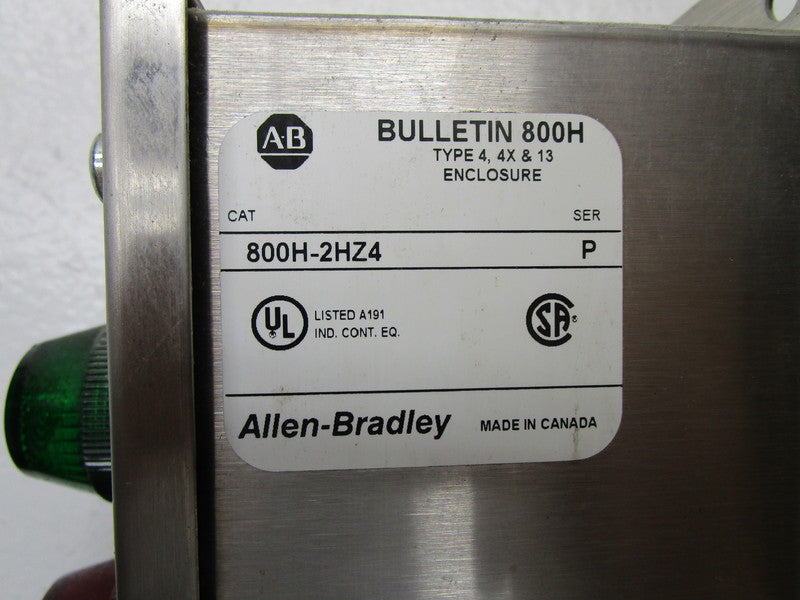 INDUSTRIAL SPARE PART 800H-2HZ4 SER. P ENCLOSURE  UNMP