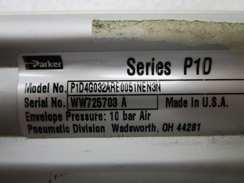 PARKER P1D4G032ARE0051NEN3N PNEUMATIC CYLINDER  UNMP