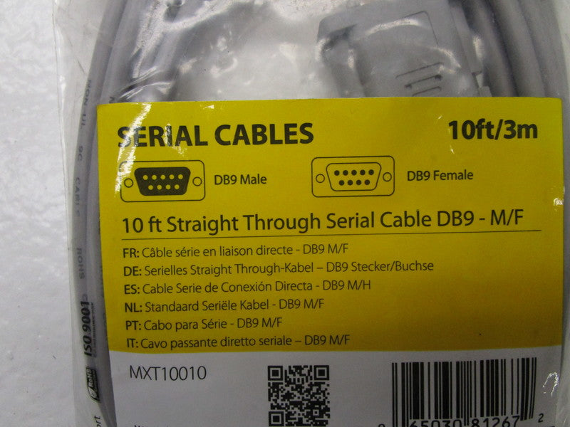 STARTECH MXT10010 STRAIGHT CABLE  NSMP