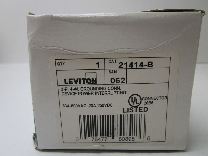 LEVITON 21414-B CONNECTOR  NSMP