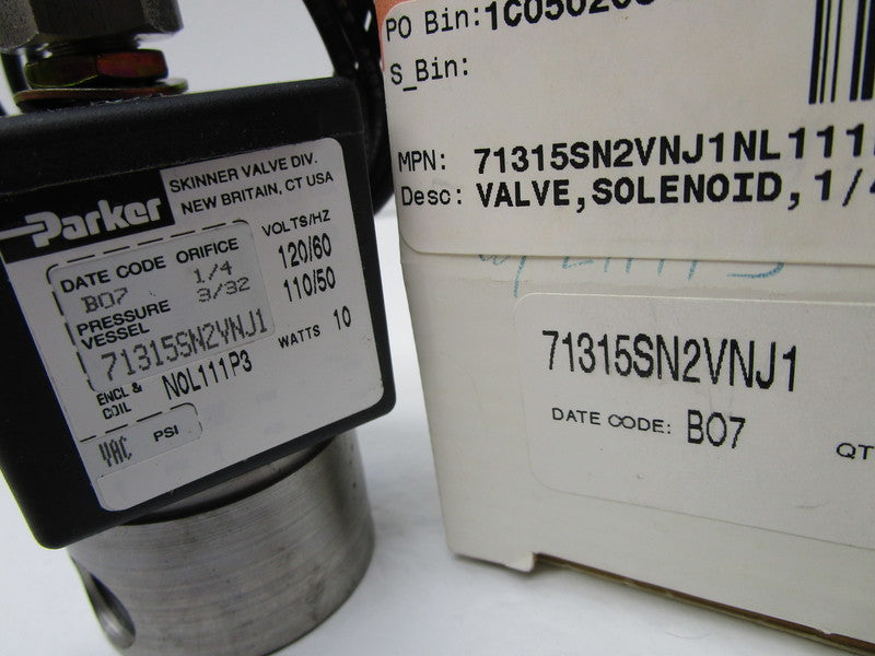 HONEYWELL 71315SN2VNJ1N0L111P3 SOLENOID VALVE  NSMP