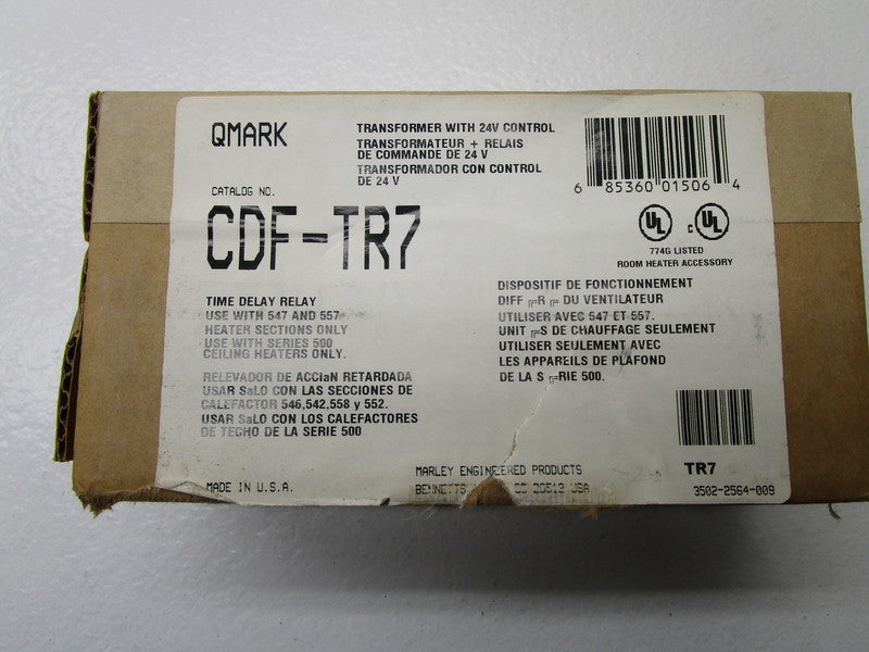 QMARK CDF-TR7 TIME DELAY RELAY  NSFS