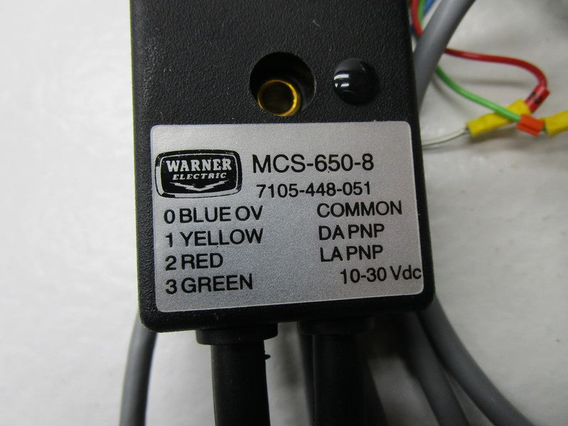 WARNER ELECTRIC MCS-650-8 PROXIMITY SWITCH  NSNP