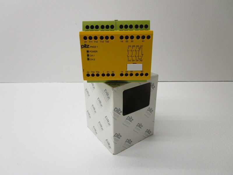 PILZ PNOZ1-230-240VAC-3N/O-1N/C SAFETY RELAY  NSMP