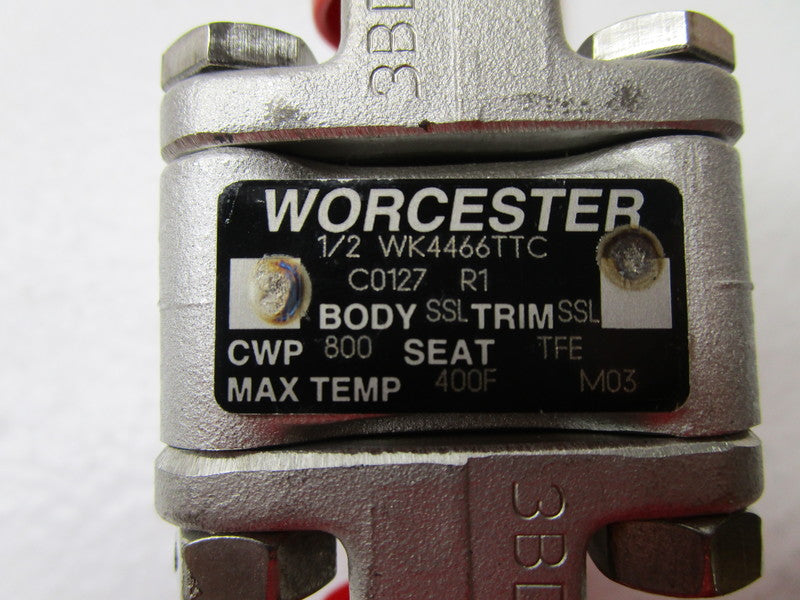 WORCESTER WK4466TTC BALL VALVE 1/2"  NSNP