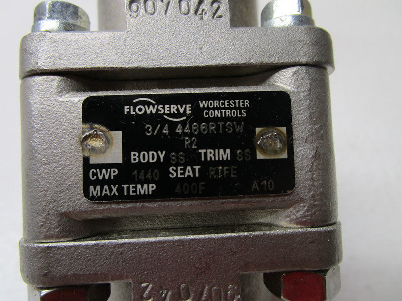 FLOWSERVE 4466RTSW BALL VALVE 3/4"  NSNP