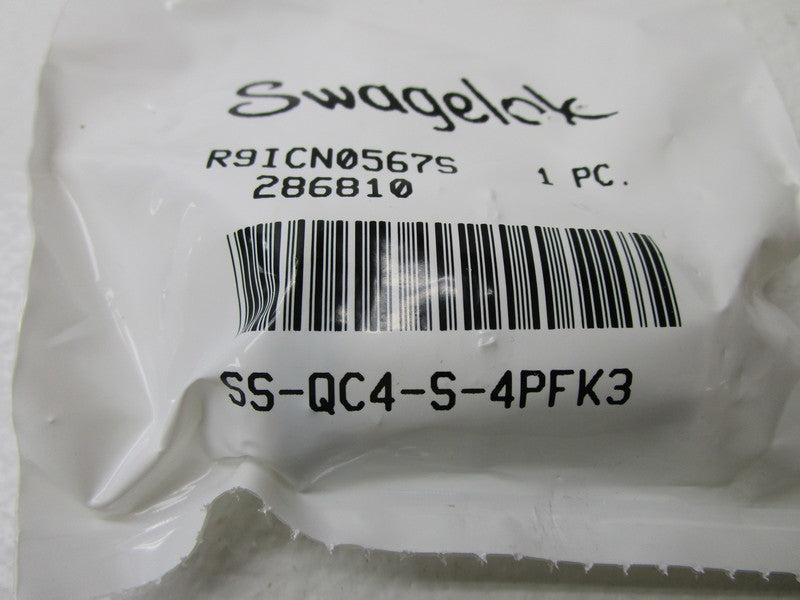 SWAGELOK SS-QC4-S-4PFK3 QUICK CONNECTOR  NSMP