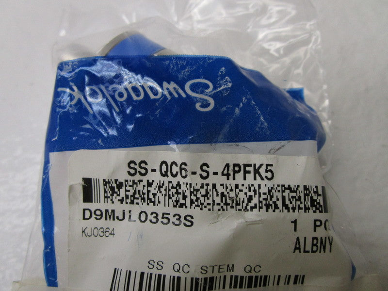 SWAGELOK SS-QC6-S-4PFK5 QUICK CONNECTOR  NSMP