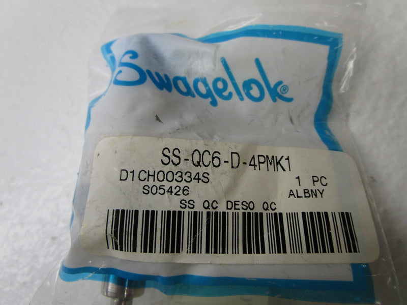 SWAGELOK SS-QC6-D-4PMK1 QUICK CONNECTOR  NSMP