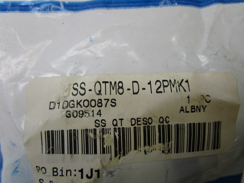 SWAGELOK SS-QTM8-D-12PMK1 QUICK CONNECTOR  NSMP