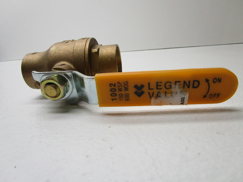 LEGEND VALVE 1002 150WSP 600WOG BALL VALVE 1-1/4  NSNP