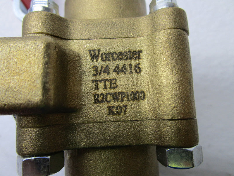 WORCESTER R2CWP1000 BALL VALVE 3/4"  NSNP