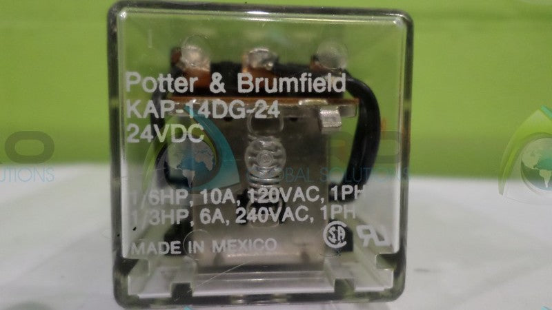 POTTER & BRUMFIELD KAP-14DG-24 RELAY 24VDC NSNP