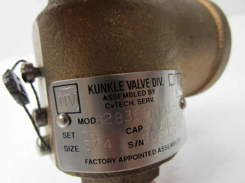 KUNKLE VALVE 6283EDM01-LM SOLENOID VALVE  NSNP