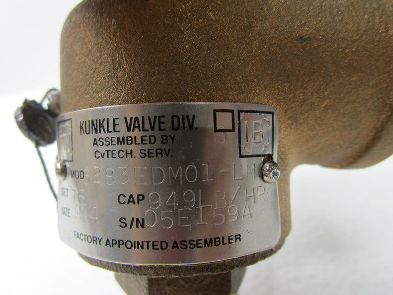 KUNKLE VALVE 6283EDM01-LM SOLENOID VALVE  NSNP