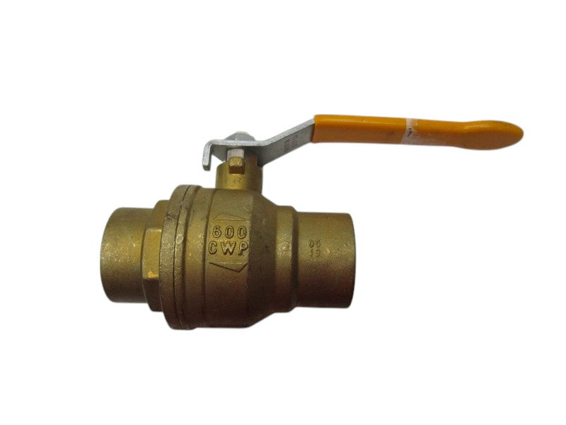 RUB BRASS S.42 600CWP BALL VALVE 1-1/2"  NSNP