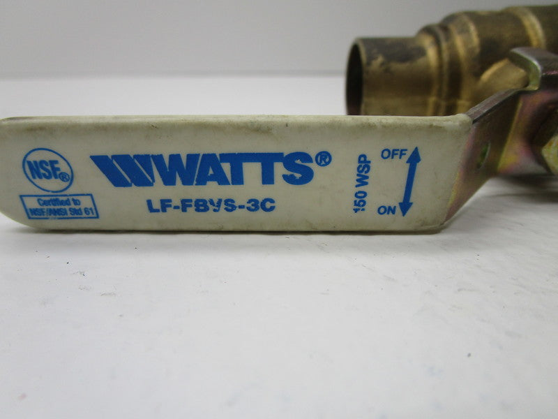 WATTS LF-FBVS-3C BALL VALVE  NSNP