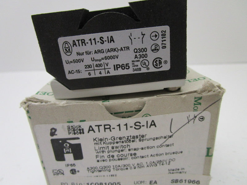 KLOCKNER MOELLER ATR-11-S-IA LIMIT SWITCH  NSMP