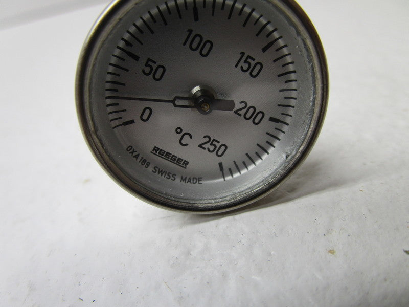 RUEGER OAX189 THERMOMETER 0-250'C  NSNP