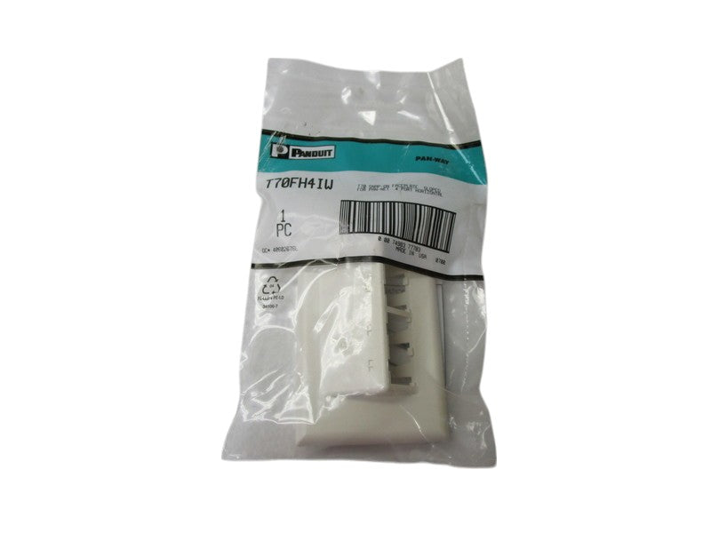 PANDUIT T70FH4IW SNAP ON FACEPLATE  NSMP